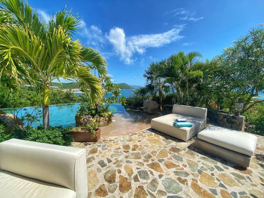 Luxury 7Br Waterfront Villa With Views Of Marina Cay And Scrub Island East End Exterior foto